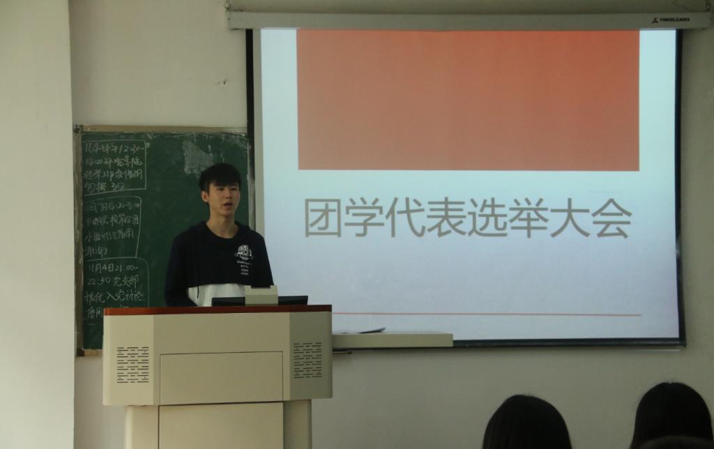 5848vip威尼斯电子游戏成功召开团学代表选举大会